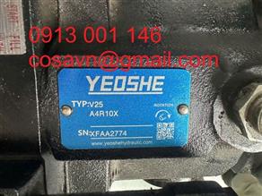 YEOSHE  Bơm piston hướng trục dịch chuyển thay đổi dòng V V25 A4R10X V25 A4R10X