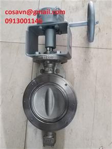 Van bướm tay quay - Butterfly valve