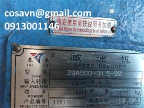 Tai lai  SPEED REDUCER TAI LAI ZQA500-31 5-2Z ZQA500-31