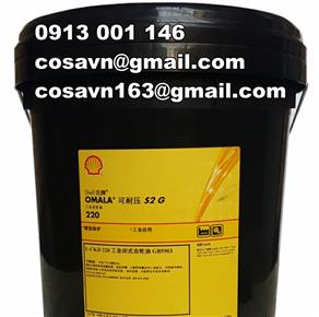 SHELL  DẦU HỘP SỐ BÁNH RĂNG SHELL OMALA S2 G 220