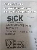 SICK Cảm Biến Tiệm Cận SICK MZT6-03VPS-KP0 MZT6 Series MZT6-03VPS-KP0