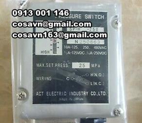 ACT ELECTRIC Công Tắc Áp Suất ACT Electric SP-R Series SP-R-250