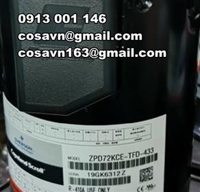 Copeland Máy Nén Lạnh Kỹ Thuật Số Copeland ZPD72KCE-TFD-433