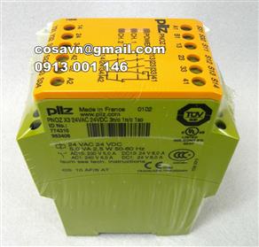 Pilz  Rơle An Toàn Pilz PNOZ X3 24VDC 24VAC 3n/o 1n/c 1so 777311 PNOZ
