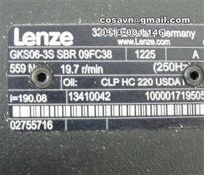 Lenze  Động Cơ Servo LENZE MCS 14P14 GKS06-3S SBR 09FC38 14P14 GKS06-3S