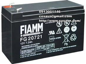 Fiamm Ắc Quy Fiamm 12V-7.2Ah FG20721 FG20721