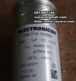 Electronicon Tụ Điện Electronicon E62.C81 Series E62.C81