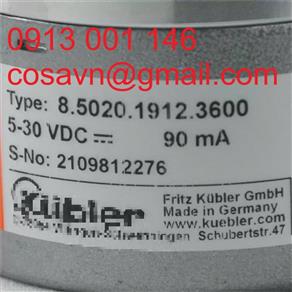 Kübler (Fritz Kübler GmbH) Bộ mã hóa gia tăng Kübler 8.5020.1912.3600 8.5020.1912.3600