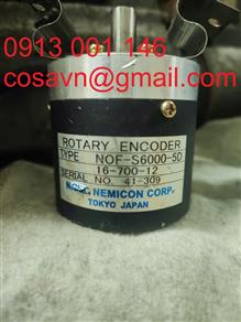 Nemian Corp. (Nidec Nemian Corp.), Tokyo, Nhật Bản. Bộ mã hóa quay Nemicon NOF-S6000-5D NOF-S6000-5D