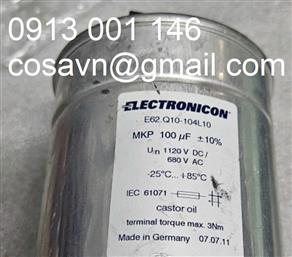 ELECTRONICON   Tụ điện ELECTRONICON  E62.Q10-104L10 E62.Q10-104L10