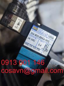 Van điện từ 3 chiều vận hành trực tiếp dòng MAC 35 35A-B00-DDAJ-1KG