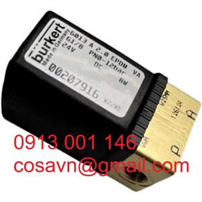 Van điện từ kiểu pít tông tác động trực tiếp Bürkert Loại 6013 6013 A 2.0 EPDM VA
