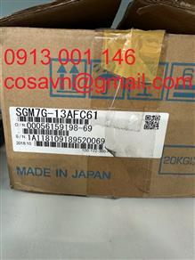 Yaskawa Động cơ Servo AC Yaskawa SGM7G-13AFC61 SGM7G-13AFC61