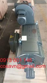 Động cơ điện một chiều (DC) với bộ phận thông gió cưỡng bức (quạt)