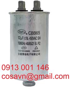 Saifu (安徽赛福电子有限公司, An Huy Saifu Electronic Co., Ltd.) Tụ điện chạy động cơ Saifu CBB65 CBB65