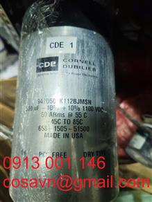 Cornell Dubilier (CDE) Tụ điện màng polypropylene Cornell Dubilier (CDE) loại 947D 947D