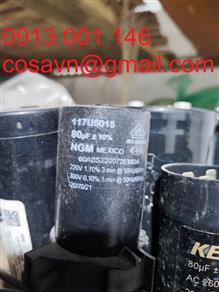 Tụ khởi động Danfoss NGM 117U5015 NGM 117U5015
