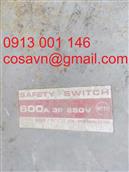 NITTO (Antiio Electric Works, Ltd.) Công tắc an toàn Nitto ESB/600V