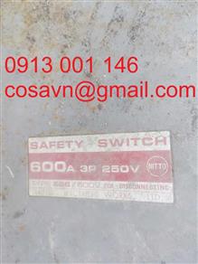 NITTO (Antiio Electric Works, Ltd.) Công tắc an toàn Nitto ESB/600V