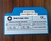 PTB 03 ATEX 2235 Đo lường âm thanh và độ rung ci19,4nF li=0,6mH Pi=735mW