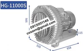 Máy thổi khí vòng xoáy HG11000S