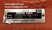 NACHI Bơm PISTON PVD-3B-54P-18G5-4185F PVD-3B-54P-18G5-4185F