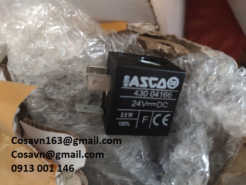 ASCO Cuộn hút van điện từ 43004166, 24Vdc 43004166