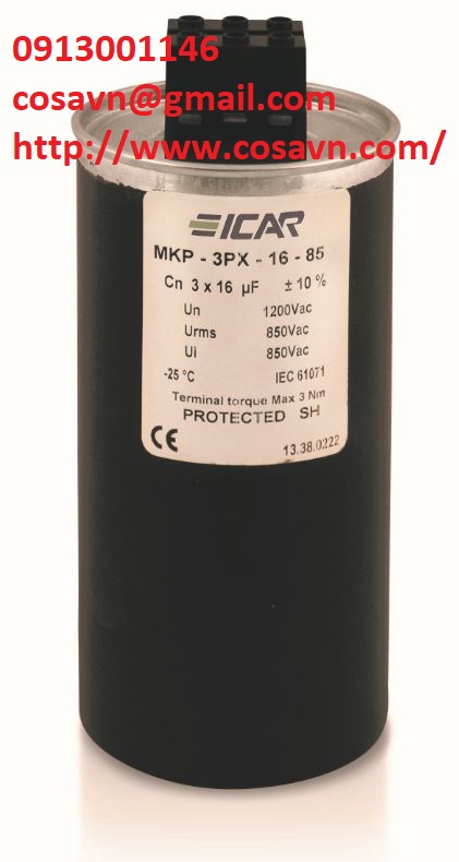 ICAR Tụ điện ICar ICAR MKP-3P MKP-B1 MKP-C1 MKP-D1 -Italia/ Tụ điện nguồn lọc AC ICAR MKP