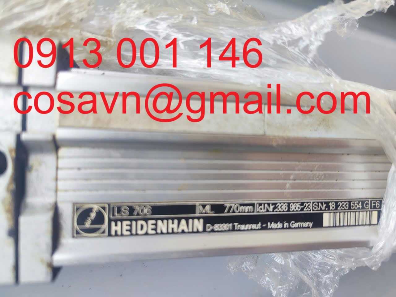 HEIDENHAIN Bộ mã hóa tuyến tính kín HEIDENHAIN LS 706 LS 706
