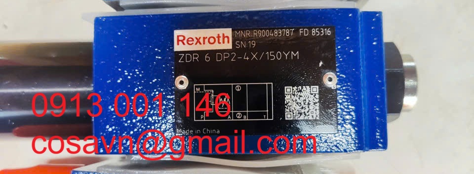 Bosch Rexroth Van giảm áp vận hành trực tiếp ZDR6DP2-4X/150YM ZDR6DP2-4X/150YM