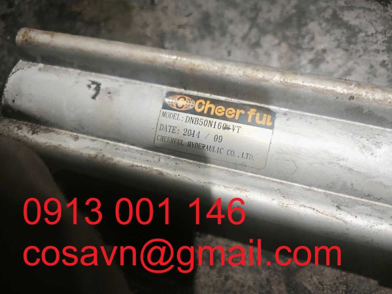 Cheerful Hydraulic Co., Ltd Xi lanh khí nén Cheerful DNB50N160+VT