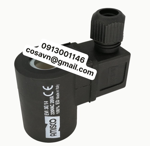 AMISCO 3E/14 Cuộn van điện từ 220VAC 28VA 100% ED