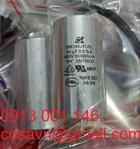 Tụ điện màng polypropylen mạ kim loại SK MK146J40RL MK146J40RL